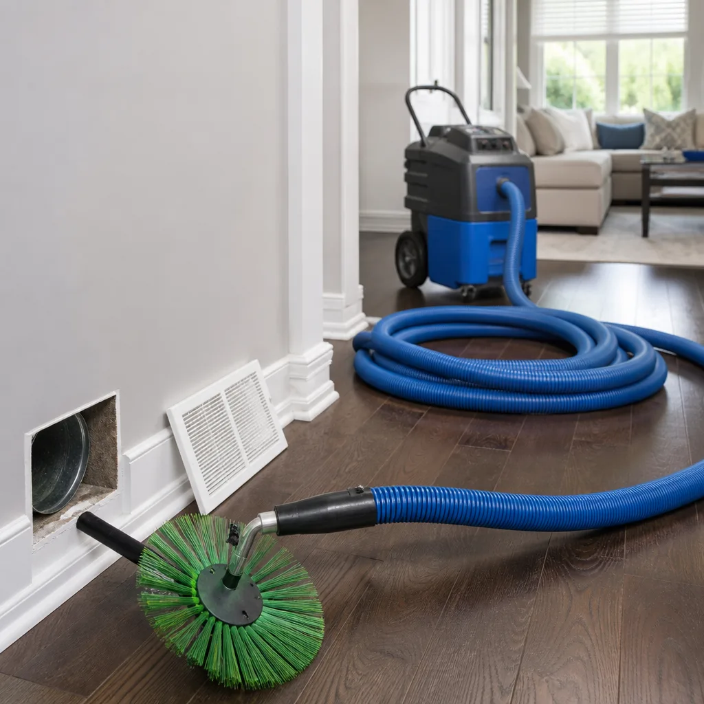Whole-home duct cleaning